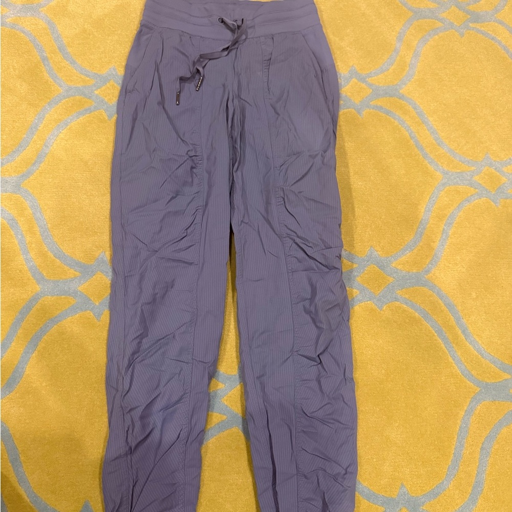 Lululemon Athletica Blue Ribbed Fabric